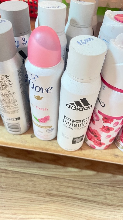 Deoderant spray