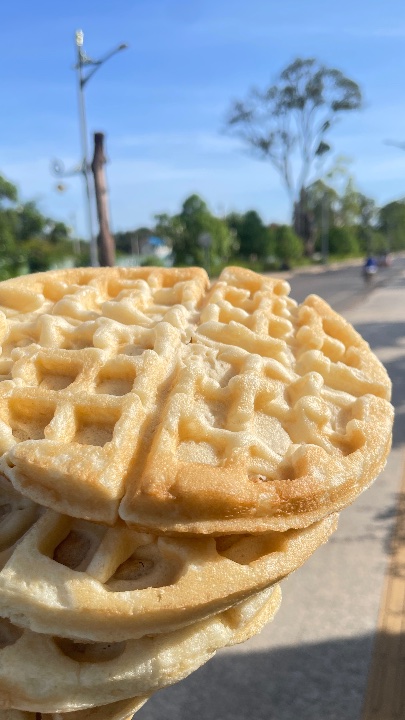 Khmer Waffle - Num Poum