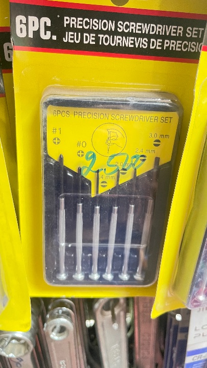 Precision screwdriver set